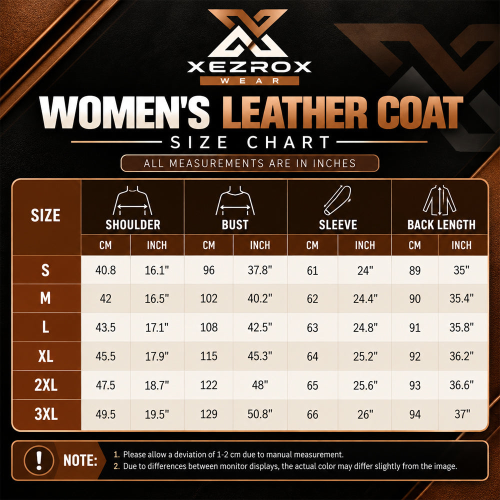 Kandis Women Red Real Leather Car Coat