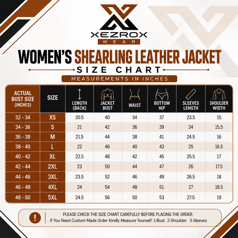Women’s Tan Brown Double Breasted Shearling Jacket